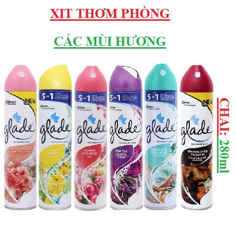 Xịt thơm phòng Johnson glade chai 280ml