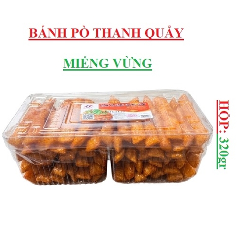 Bánh pò miếng vừng Ngọc Quỳnh Phát khay 320gr (2 hộp)
