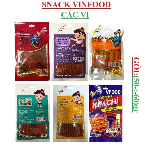 Snack  Vinfood gói (50-:-60) gr