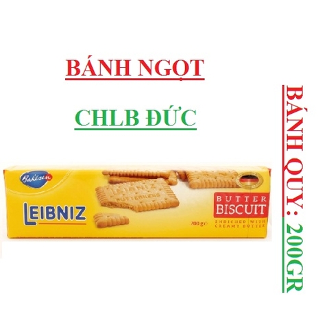 Bánh leibniz bahhsen  butter biscuit 200gr