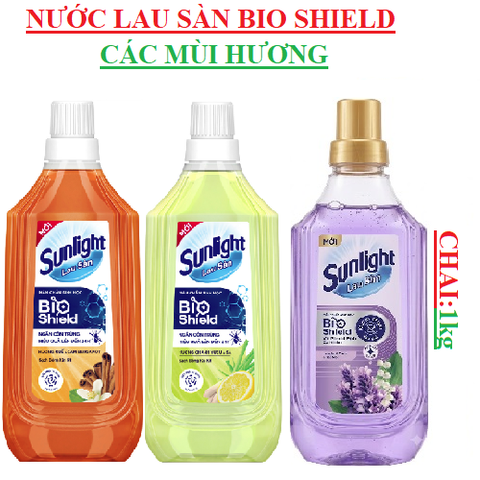 Nước lau sàn Bioshield Sunlight chai(900-:-1000)ml