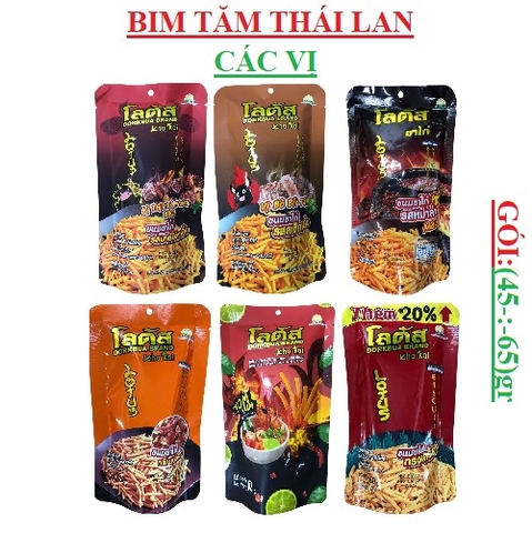 Bánh que Dorkbua túi (55-:-70)gr
