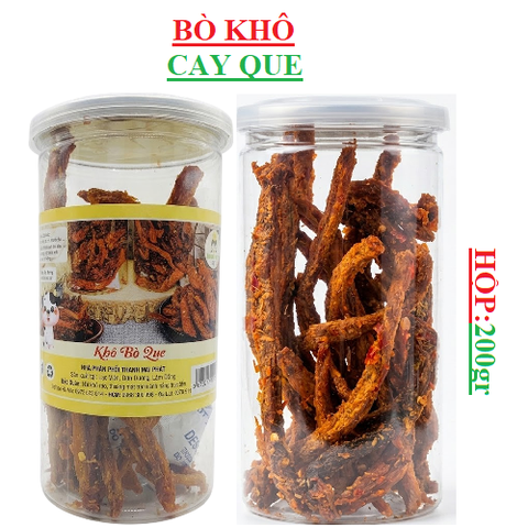 Thịt bò kho que hộp thanh mai phát Hộp (190-:-200)gr