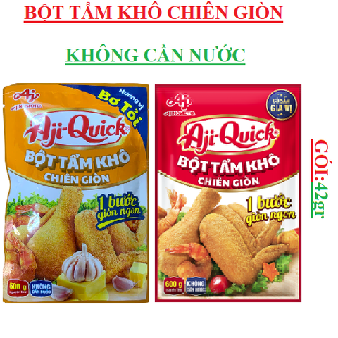 Bột tẩm khô chiên giòn Aj-Quick  gói 42g