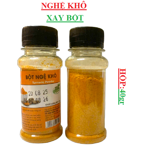Bột nghệ khô quỳnh anh lọ 40gr