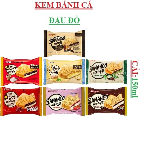 Kem cá hàn quốc Binggrae samanco gói (135-:-155)gr
