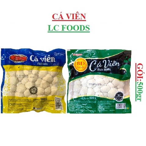 Cá viên Lacusina LCfoods gói 500gr