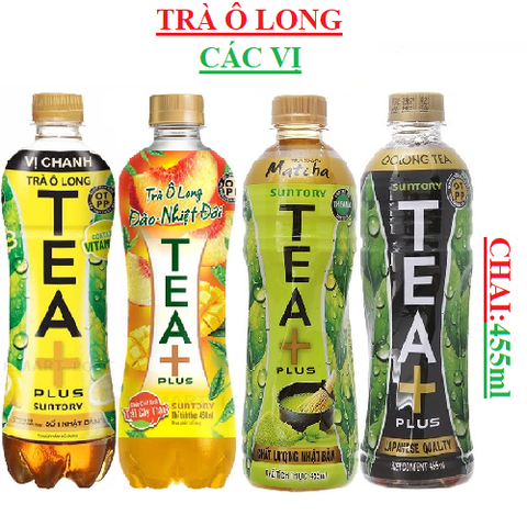 Trà ô long tea plus pepsi chai (390-:-450)ml