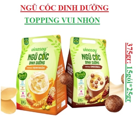 Ngũ cốc dinh dưỡng vinasoy gói 375gr