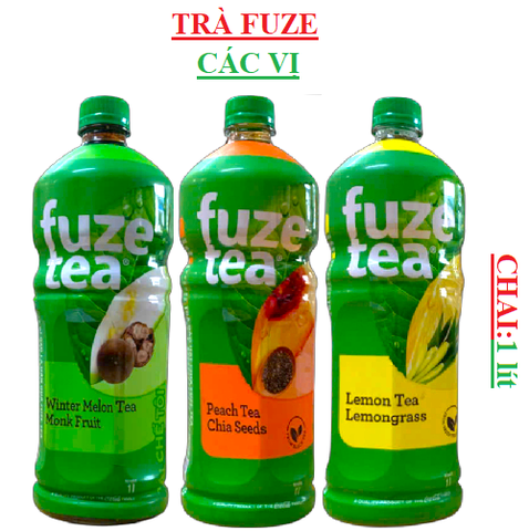 Trà fuze cocacola chai 1 lít