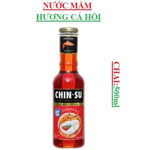 Nước mắm Chinsu hương cá hồi chai 500ml