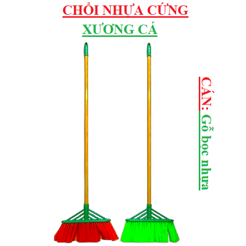 Chổi xương cá nhựa cứng quét nước