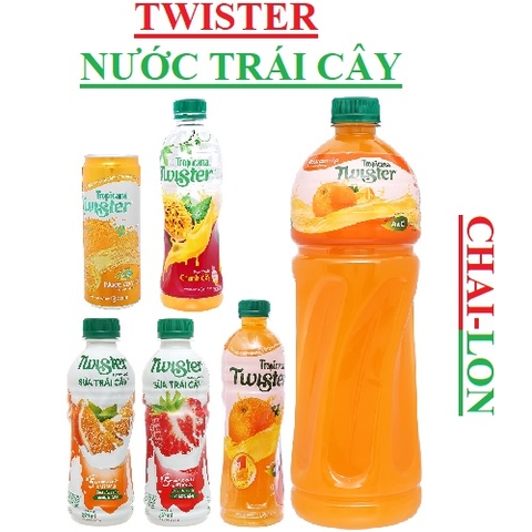 Nước, sữa trái cây twister