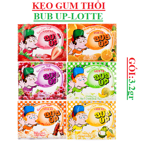 Kẹo gum thổi Bub up Lotte