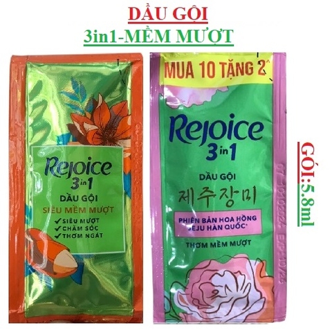 Dầu gội Rejoice dây gói (5-:-9)gr