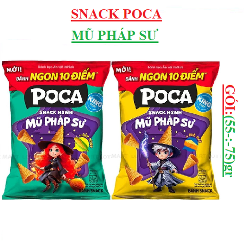 Bim bim poca  mũ pháp sư pepsi gói (50-:-75)gr