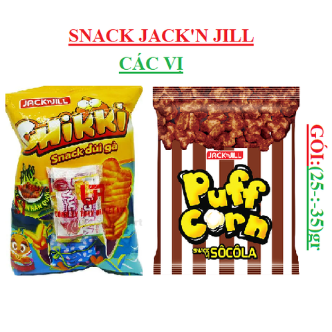 Bim bim jack'n jill gói nhỡ (25-:-35)gr