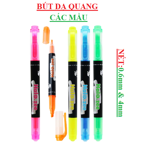 Bút nhớ (dạ quang) halo.zee highlighter Thiên Long HL-03