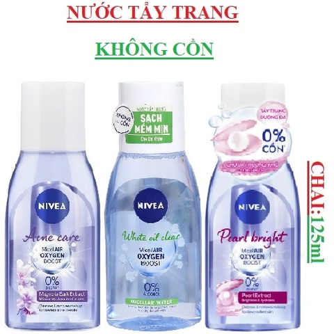 Nước tẩy trang Nivea chai 125ml