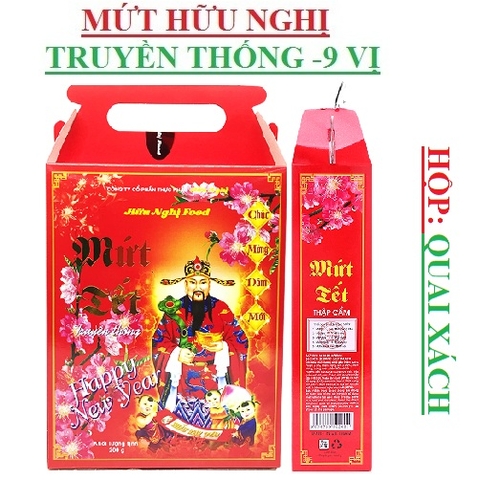 Mứt tết hữu nghị hộp quai xách