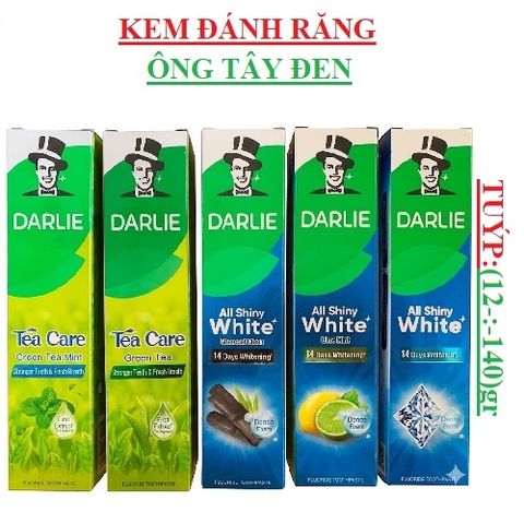Kem đánh răng ông tây Darlie  tuýp (120-:-140)gr