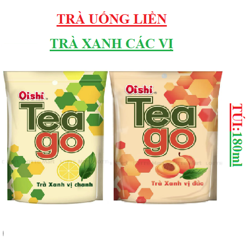 Trà uống liền tea go oishi túi