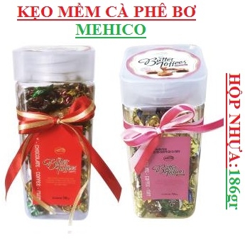 Kẹo sữa cà phê bạc hà quế arcor butter toffees hộp nhựa