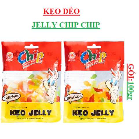 Kẻo dẻo jelly chip chip hải hà gói 100gr