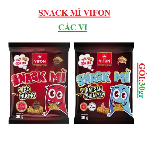 Snack mì trẻ em vifon gói (25-:-30)gr