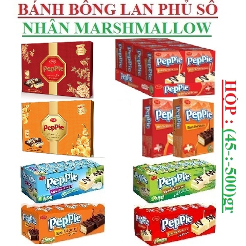 Bánh phủ socola kem bơ sữa Richy Peppie