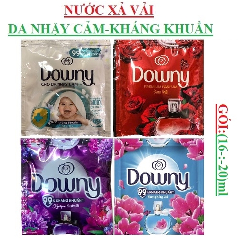 Nước xả vải downy dây gói (17-:-20)ml