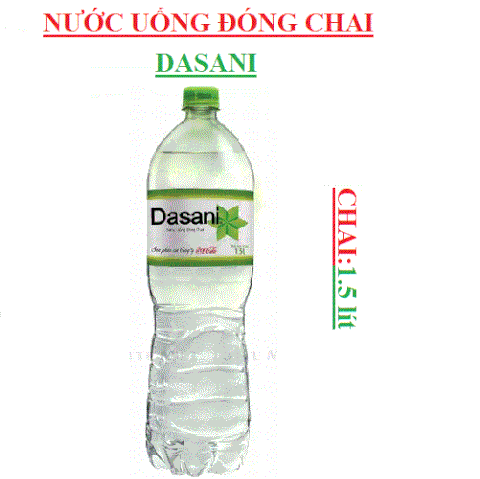 Nước uống đóng chai Dasani chai 1.5 lít