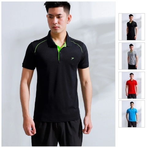 Áo phông nam có cổ Slim fit bo viền Polo Kwin KPS006S8