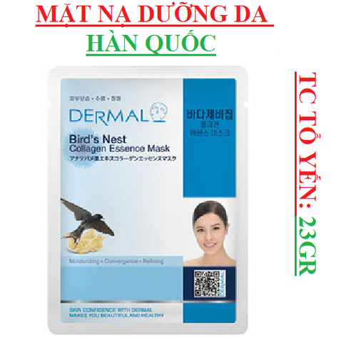 Mặt nạ dưỡng da tinh chất Hàn Quốc Dermal 23g các vị