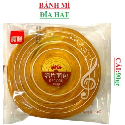Bánh mì đĩa hát Fujian cái 90gr