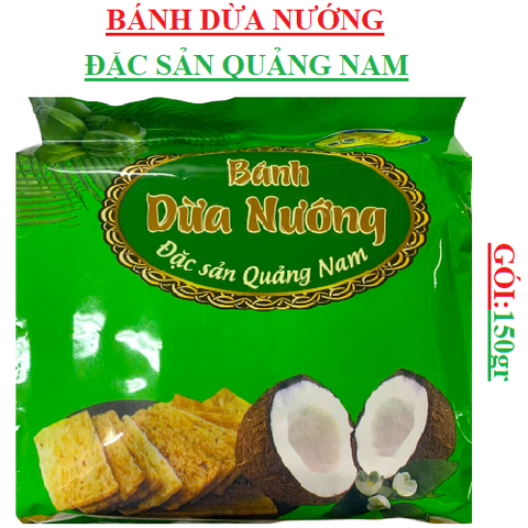 Bánh dừa nướng  Quảng Nam gói 150gr