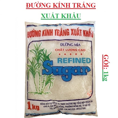 Đường kính trắng Thanh tài túi 1kg