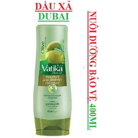 Dầu xả Dubai Vatica 400ml nuôi dưỡng & bảo vệ, chống rụng tóc, phục hồi hư tổn
