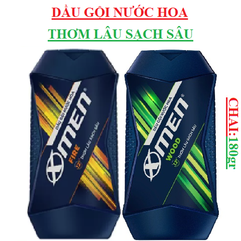 Dầu gội nước hoa Xmen  chai(160-:-200) gr