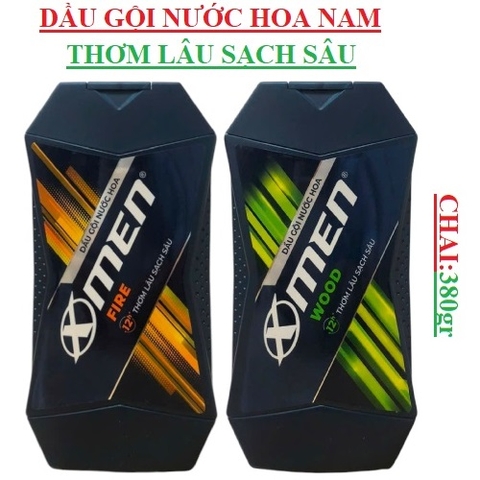 Dầu gội nước hoa Xmen fire  chai(360-:-380) gr
