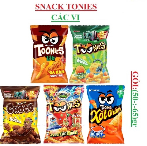 Bim bim Toonie  orion  gói to (50-:-65)gr