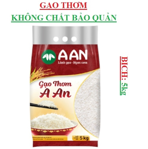 Gạo Thơm  A An  bịch 5kg