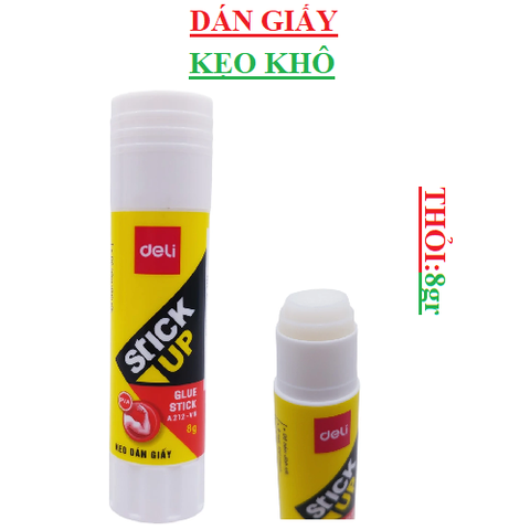 Keo khô Deli CA212 thỏi 8gr