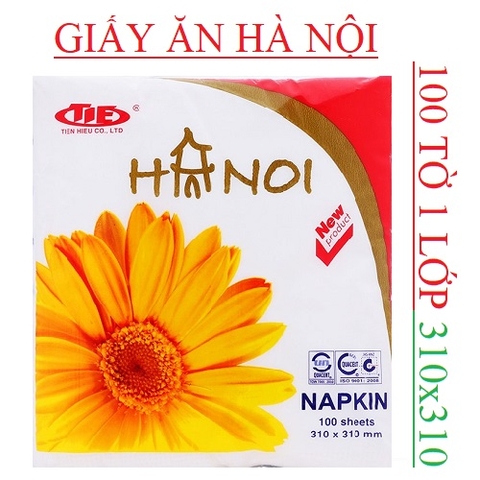 Giấy ăn vuông Hà Nội 310x310mm