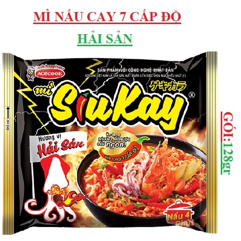 Mì nấu siukay hải sản gói