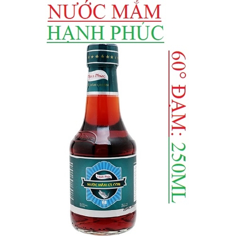 Nước mắm Hạnh Phúc chai 250ml, 500ml