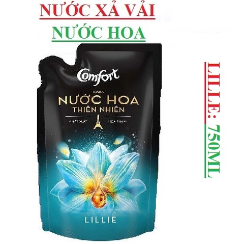 Nước xả vải hương nước hoa Comfort 750ML, Bella, sofia, lillie, Rose