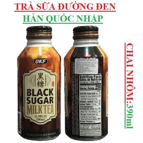 Trà sữa đường đen (Black sugar milk tea) Hàn quốc OKF