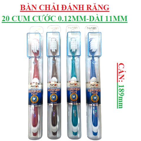Bàn chải đánh răng Navi Winner Plus Silver jps04