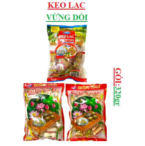 Kẹo lạc (kẹo đậu) trường thuận gói (300-:-320)gr